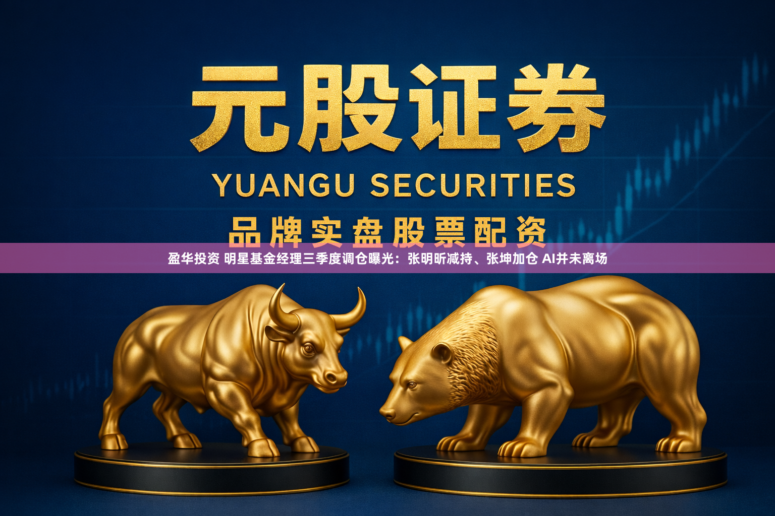 盈华投资 明星基金经理三季度调仓曝光：张明昕减持、张坤加仓 AI并未离场